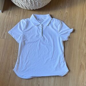 BYLT Basics White Polo Shirt